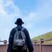 Balenciaga 188024 Le Cagole Backpack in Cracked Lambskin Size 35x46x18CM #A62924