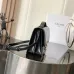 Celine Teen Triomphe Bag shiny calfskin Black/brown #B69112