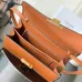 Celine Teen Triomphe Bag shiny calfskin Black/brown #B69112