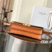 Celine Teen Triomphe Bag shiny calfskin Black/brown #B69112