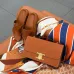 Celine Teen Triomphe Bag shiny calfskin Black/brown #B69112