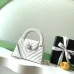 Chanel 26S Kelly Quilted Lambskin Top Handle Bag, 13 x 19 x 7 cm #A63223