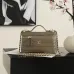 Chanel 5346 Small Vanity Bag Crocodile Embossed Calfskin Gold Chain 19cm #B67265