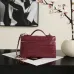 Chanel 5346 Small Vanity Bag Crocodile Embossed Calfskin Gold Chain 19cm #B67265