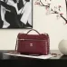 Chanel 5346 Small Vanity Bag Crocodile Embossed Calfskin Gold Chain 19cm #B67265