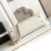 Chanel 5467 Suede Briefcase Flap Bag with Chain Strap Size 20.5x28x9.5CM #A62914