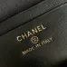 Chanel AP5276 Suede &amp; Leather Handbag with Chain Strap Size 17-19.5-5 #A62896