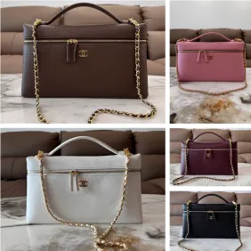 Chanel Caviar Leather Top Handle Bag For Women AP6563 29cm×18cm×5.5cm #B69289