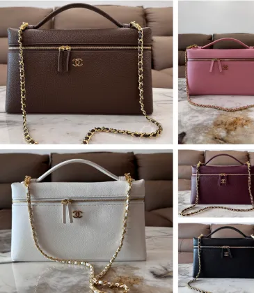 Chanel Caviar Leather Top Handle Bag For Women AP6563 29cm×18cm×5.5cm #B69289