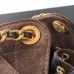 Chanel Mini Suede Bucket Bag  Retro Coin Button  Drawstring  Quilted  Classic Chain #A60143
