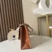 New CHANEL Vintage Resin Leather Chain Bag with Large Logo bag two size #A60919