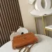 New CHANEL Vintage Resin Leather Chain Bag with Large Logo bag two size #A60920