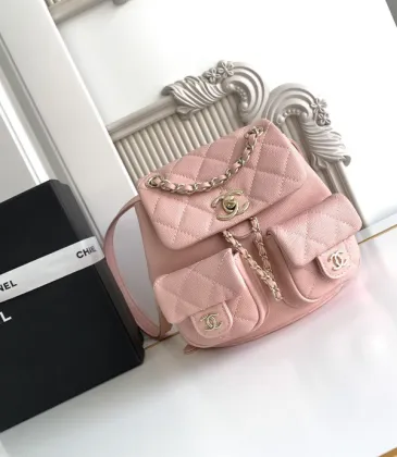 Chanel Duma Backpack Caviar Leather Gold Hardware #A49133 Chanel Duma Backpack Caviar Leather Gold Hardware #A49133