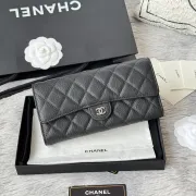 Chanel A80758 Classic Wallet on Chain Caviar Leather Gold Hardware WOC, 19cm #B67266