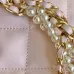 Chanel AS5898 Quilted Hobo Bag with Pearl Chain Strap Size 13-23.5-7.5 #A62897