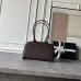 Chanel Boston Bowling Bag Calfskin Large Shoulder Handbag AS6580 17‑29‑10 #B67899