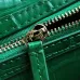 Chanel Croc‑Embossed Boston Tube Bowling Chain Crossbody AP5480 12‑19‑9 #B67903