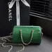 Chanel Croc‑Embossed Boston Tube Bowling Chain Crossbody AP5480 12‑19‑9 #B67903