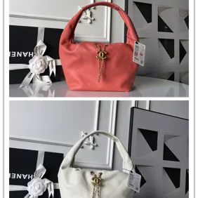 Chanel Hobo Bag Soft Calfskin Shoulder Handbag AS5976 32‑23.5‑11.5 #B67892