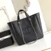Chanel Shopping Tote Bag Calfskin Chain Shoulder Handbag AS6200 #B67895