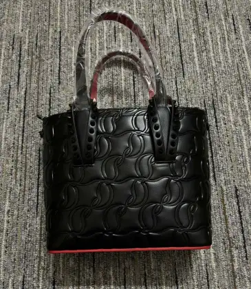 Christian Louboutin handbag/Shoulder Bag Black/Red #A36775 Christian Louboutin handbag/Shoulder Bag Black/Red #A36775