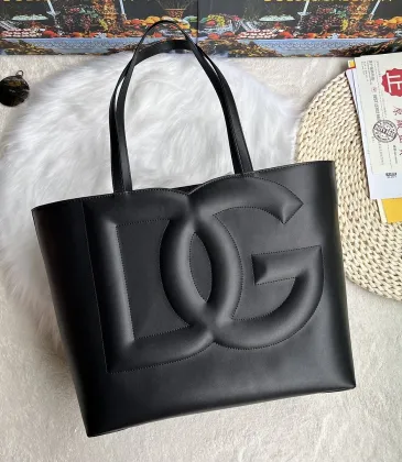 Dolce & Gabbana DG Logo Leather Tote Bag 30×35×14cm #A64999 Dolce & Gabbana DG Logo Leather Tote Bag 30×35×14cm #A64999