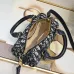 DIOR Blue Oblique Print Fabric Bag #A61246