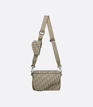D-ior Beige Oblique Pattern Crossbody Bag With Signature Strap And Pouch size:23×17×4cm #A54108 D-ior Beige Oblique Pattern Crossbody Bag With Signature Strap And Pouch size:23×17×4cm #A54108
