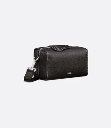 Sleek Black D-ior Leather Crossbody Bag for Timeless Everyday Elegance size:22×10×12cm #A54110 Sleek Black D-ior Leather Crossbody Bag for Timeless Everyday Elegance size:22×10×12cm #A54110