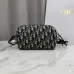 Dior Bow Lambskin Clutch S3900 White 20x11x8cm #A62936