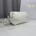 Dior Bow Lambskin Clutch S3900 White 20x11x8cm #A62936