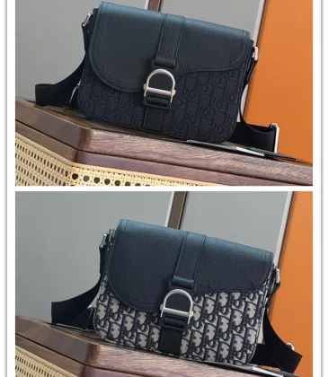 Dior Heritage Oblique Canvas & Leather Messenger Bag 23×17.5×6cm #A65010 Dior Heritage Oblique Canvas & Leather Messenger Bag 23×17.5×6cm #A65010