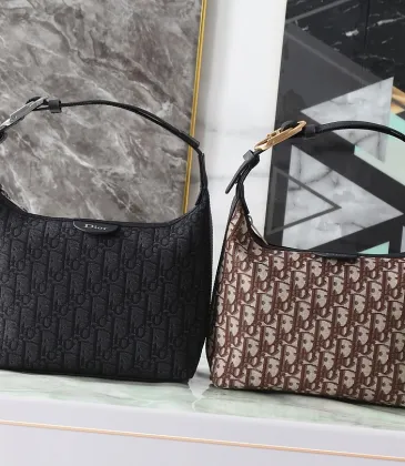 Dior Jett Hobo Handbag Oblique Jacquard 612 23×13×11CM #B67916