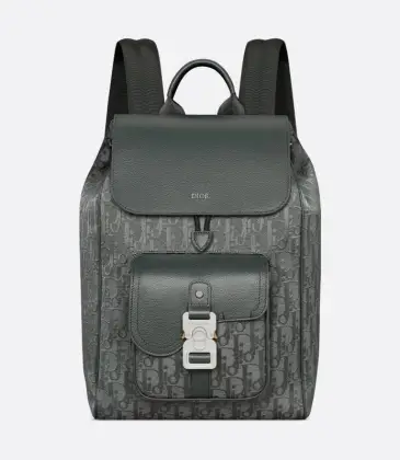 D-ior Men's Grey Oblique Canvas & Grained Leather Backpack - Stylish Luxury for Daily & Travel Use H870 #A57315 D-ior Men's Grey Oblique Canvas & Grained Leather Backpack - Stylish Luxury for Daily & Travel Use H870 #A57315