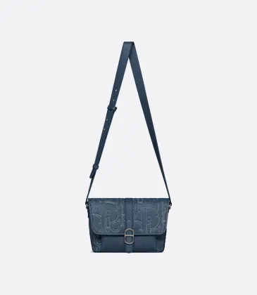 D-ior - Inspired Embossed Leather Crossbody Bag in Navy Blue size:28×18×9.5cm #A53899 D-ior - Inspired Embossed Leather Crossbody Bag in Navy Blue size:28×18×9.5cm #A53899