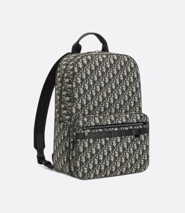 D-ior Oblique Pattern Backpack With Functional Pockets For Modern Luxury Travel And Daily Use #A50077 D-ior Oblique Pattern Backpack With Functional Pockets For Modern Luxury Travel And Daily Use #A50077