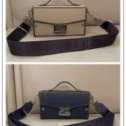 Baguette Soft Trunk Leather Multicolour Size:22*13*6.5cm #A49093 Baguette Soft Trunk Leather Multicolour Size:22*13*6.5cm #A49093