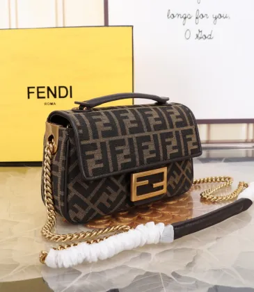 Fendi Handbag Iconic Baguette Size:24x14x7cm #A49096 Fendi Handbag Iconic Baguette Size:24x14x7cm #A49096