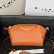 Givenchy Orange Leather Crossbody Bag With Signature Branding #A52347 Givenchy Orange Leather Crossbody Bag With Signature Branding #A52347