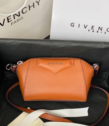 Givenchy Orange Leather Crossbody Bag With Signature Branding #A52347 Givenchy Orange Leather Crossbody Bag With Signature Branding #A52347