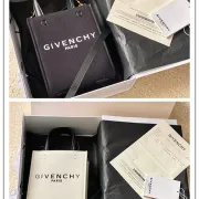 Givenchy Mini Canvas Tote Bag, 17 x 15 x 5 cm #A63234 Givenchy Mini Canvas Tote Bag, 17 x 15 x 5 cm #A63234