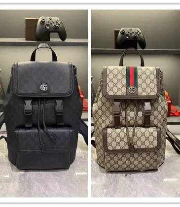 2025 Stylish Gucci Backpack Featuring GG Logo #A45657 2025 Stylish Gucci Backpack Featuring GG Logo #A45657