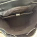 Gucci 625770 GG Flap Backpack Grey Jacquard Drawstring Rucksack #B67273