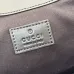 Gucci 625770 GG Flap Backpack Grey Jacquard Drawstring Rucksack #B67273
