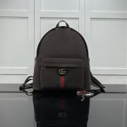 Gucci Burgundy Suede Backpack (834466) - GG Logo, Premium Hardware, 36.5×41×18cm #A59999 Gucci Burgundy Suede Backpack (834466) - GG Logo, Premium Hardware, 36.5×41×18cm #A59999