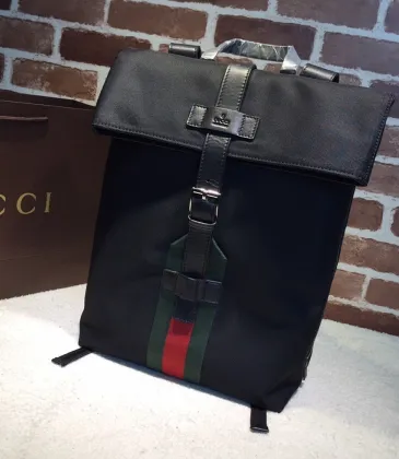 Gucci Web Stripe Backpack 337075 W30xH42xD18cm #A62976 Gucci Web Stripe Backpack 337075 W30xH42xD18cm #A62976