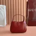 Gucci 637091 Mini Hobo Shoulder Bag Smooth Leather Gold Hardware 19cm #B67272