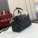Gucci GG Black Denim Boston Crossbody Bag 875811 20×12×11CM #B67921