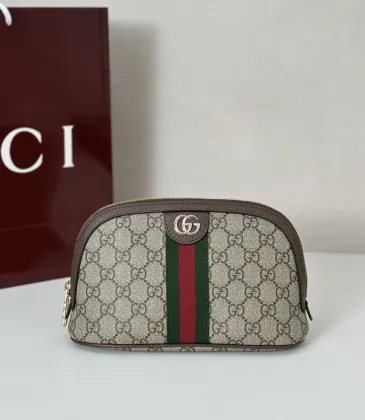 Gucci Ophidia GG Supreme Cosmetic Pouch With Web Stripe and Double G size:24×13×8cm #A53923 Gucci Ophidia GG Supreme Cosmetic Pouch With Web Stripe and Double G size:24×13×8cm #A53923