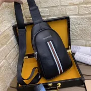 Brand G Men's AAA+ Chest Bag black #999927141 Brand G Men's AAA+ Chest Bag black #999927141
